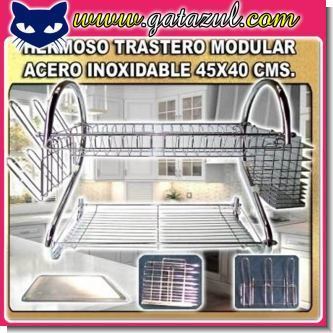 Lee el articulo completo HERMOSO TRASTERO MODULAR DE ACERO INOXIDABLE 45X40 CENTIMETROS Lee el articulo completo HERMOSO TRASTERO MODULAR DE ACERO INOXIDABLE 45X40 CENTIMETROS