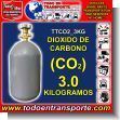 RECARGA DE CILINDRO DE GAS DE ROTACION DIOXIDO DE CARBONO (CO2) DE 4 KILOGRAM