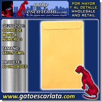 Lee el articulo completo SOBRE DE MANILA MARCA BUHO NUMERO 3 TAMANO 9X13.5 CENTIMETROS- PAQUETE DE 50 UNIDADES