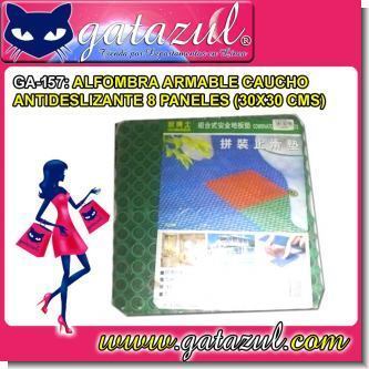 Read full article RUBBER NON-SLIP STANDABLE CARPET 8 PANELS OF (30X30 CENTIMETERS)