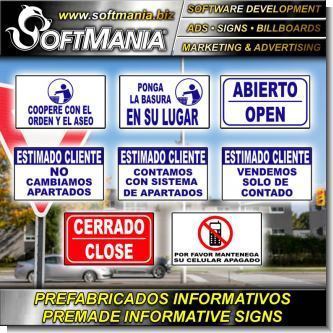 Read full article PREMADE INFORMATIVE SIGNS Read full article PREMADE INFORMATIVE SIGNS