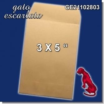 Lee el articulo completo PAQUETE DE 50 SOBRES AMARILLOS DE PAPEL NUMERO 03 (9 X 13 CENTIMETROS / 3 X 5 PULGADAS)