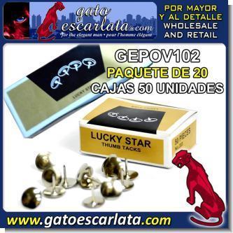 Read full article METAL THUMBTACKS - PACKAGE OF 20 BOXES WITH 50 UNITS EACH Read full article METAL THUMBTACKS - PACKAGE OF 20 BOXES WITH 50 UNITS EACH