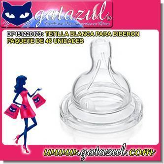 Read full article WHITE TETILLE FOR BOTTLES PACKAGE OF 48 UNITS Read full article WHITE TETILLE FOR BOTTLES PACKAGE OF 48 UNITS