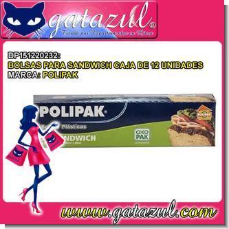 Read full article SANDWICH BAGS POLIPAK BOX OF 12 UNITS