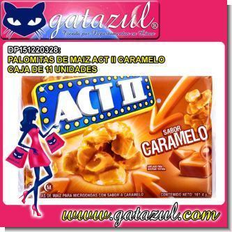 Lee el articulo completo PALOMITAS DE MAIZ ACT II CARAMELO CAJA DE 11 UNIDADES Lee el articulo completo PALOMITAS DE MAIZ ACT II CARAMELO CAJA DE 11 UNIDADES