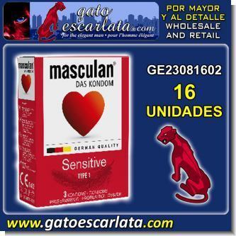 Read full article MALE CONDOM BRAND MASCULAN SENSITIVE - 16 UNITS Read full article MALE CONDOM BRAND MASCULAN SENSITIVE - 16 UNITS