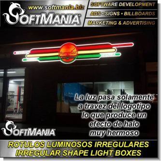 Lee el articulo completo ROTULOS LUMINOSOS FORMAS IRREGULARES