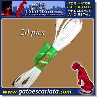 Lee el articulo completo EXTENSION ELECTRICA 20 PIES DE LONGITUD - 1351 - DOCENA AL POR MAYOR