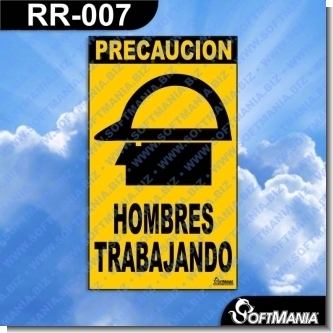 Lee el articulo completo Rotulo Prefabricado - HOMBRES TRABAJANDO