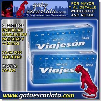 Read full article PILLS TO AVOID NAUSEA AND VOMITING BRAND VIAJESAN BOX OF 50 TABLETS Read full article PILLS TO AVOID NAUSEA AND VOMITING BRAND VIAJESAN BOX OF 50 TABLETS