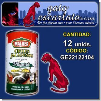 Lee el articulo completo CHILE EN MITADES ENLATADO MARCA MAHER - 12 UNIDADES Lee el articulo completo CHILE EN MITADES ENLATADO MARCA MAHER - 12 UNIDADES